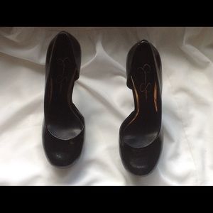Sold.  Jessica Simpson  black size 6 shoes