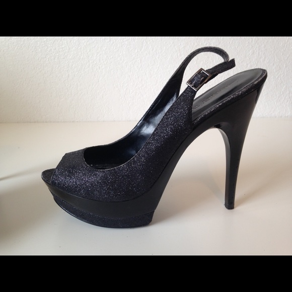 ⛔️Sold⛔️Jeffrey Tyler glitter black Vegas - Picture 2 of 4