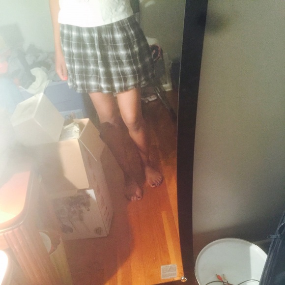 Black and white skirt