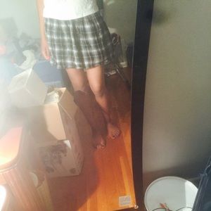 Black and white skirt