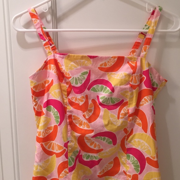 Lilly Pulitzer size 0 watermelon print dress - Picture 2 of 4