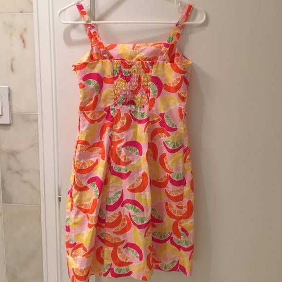 Lilly Pulitzer size 0 watermelon print dress - Picture 3 of 4