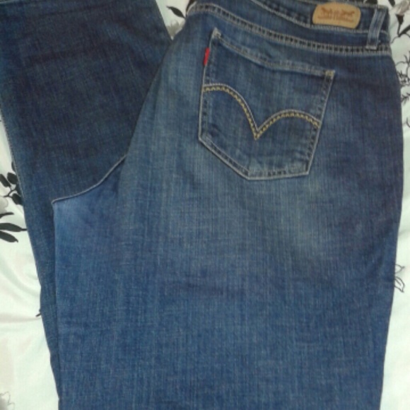 Levis women's 505 straight leg jeans