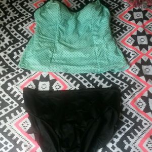 Large 2 piece swimsuit. Size 14