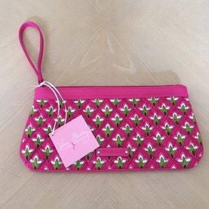 Vera Bradley trimmed wristlet