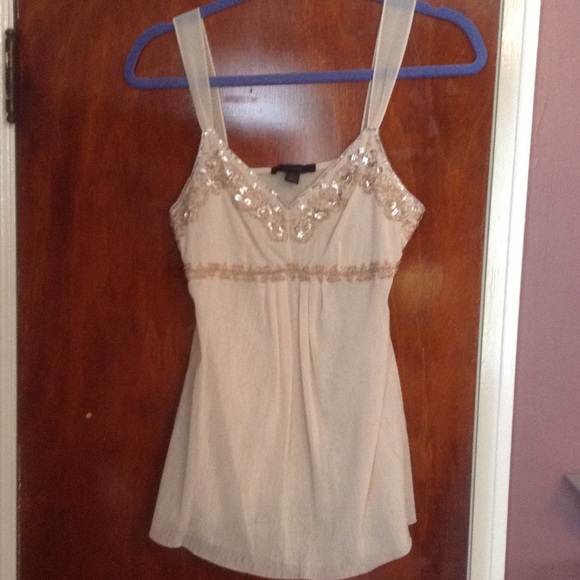 Express embellished tank