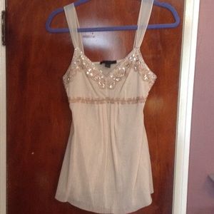 Express embellished tank