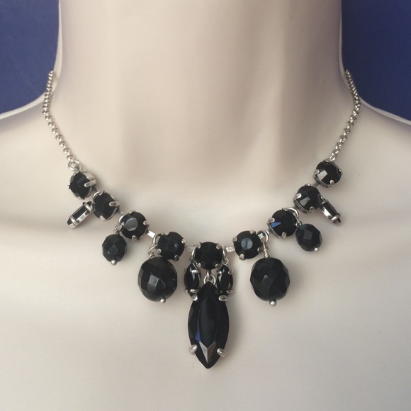 Pilgrim Jewelry - NWT Pilgrim Black Jewel Necklace