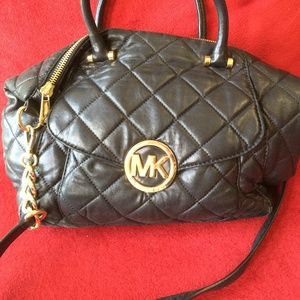 Michael Kors crossover handbag black