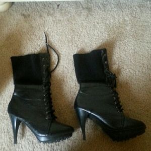 Womens high heel boots