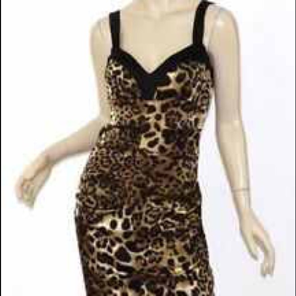 Beautiful soft leopard Cache dress