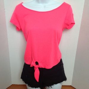Bright pink top