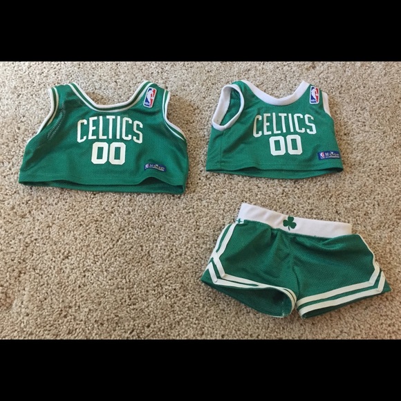 Build-A-Bear Boston Celtic Uniforms
