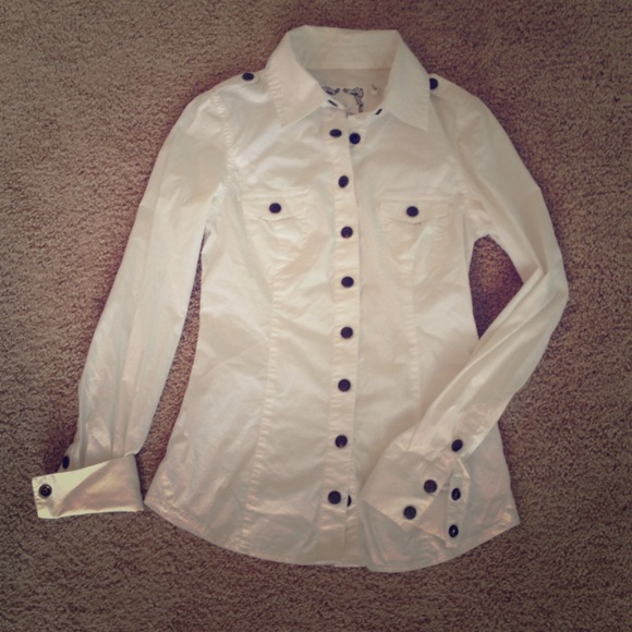 White button up
