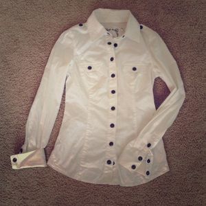 White button up