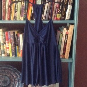 Express blue tank