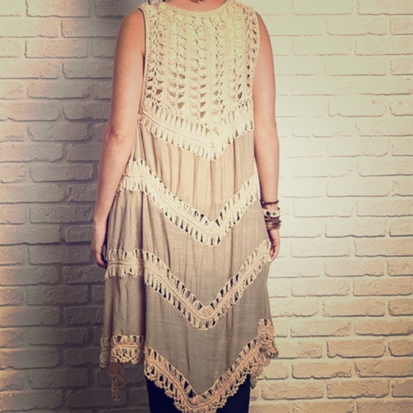 Beautiful long vest