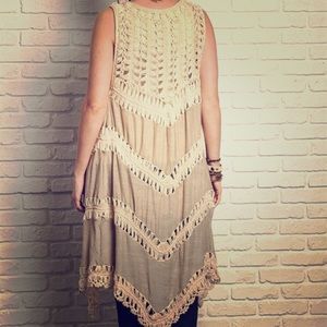 Beautiful long vest