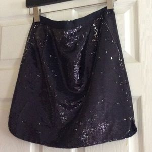 jcrew sequin mini skirt