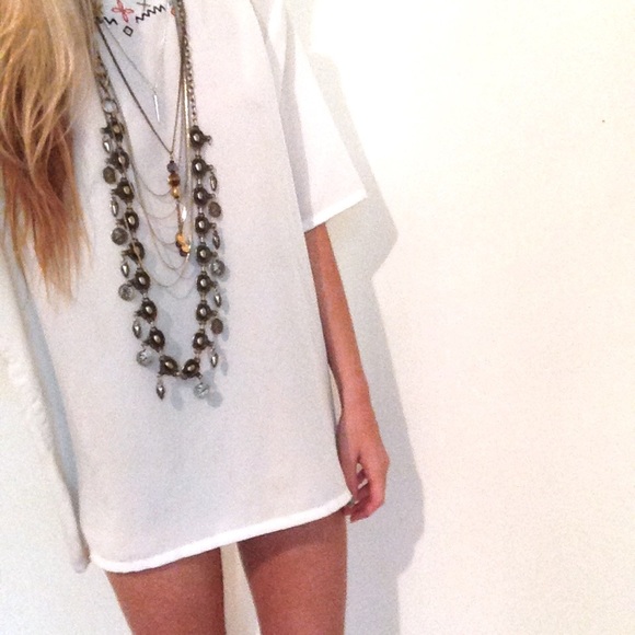 Tops - Embroidered Blouse | Tunic