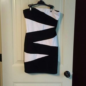 A form fitted club dress