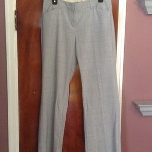 Express Editor fit light grey dress pants