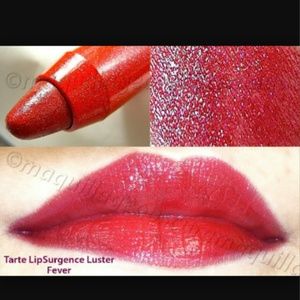 Tarte red lipstick