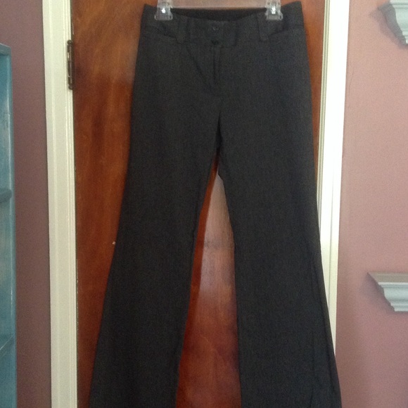 Express dark grey correspondent fit dress pants