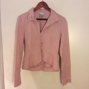 Pink Motorcycle style jacket