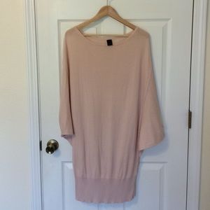 Blush Vila oversized sweater dress