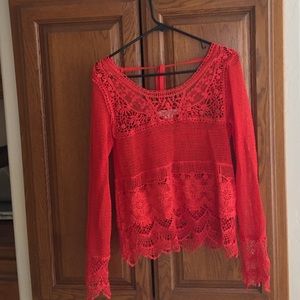 Urban outfitters lace top
