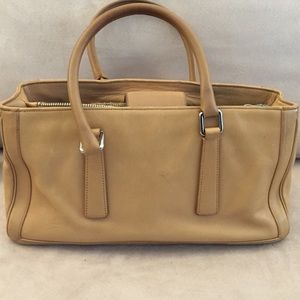 Coach camel leather purse