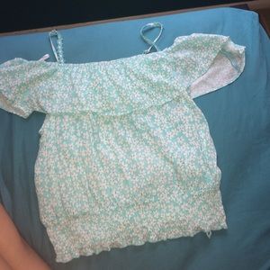 daisy crop top
