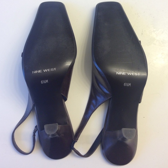 Square toe heels - Picture 2 of 3