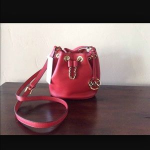 MINI RED MICHEAL KORS BAG