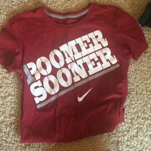 Women's OU small shirt