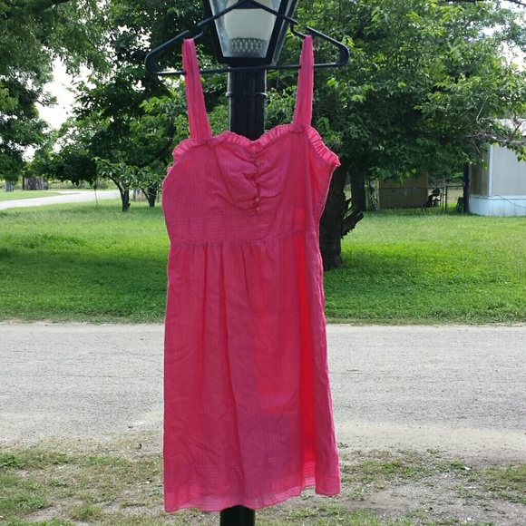 Maurices Hot pink dress