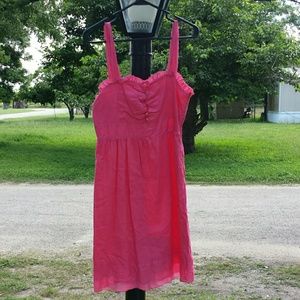 Maurices Hot pink dress