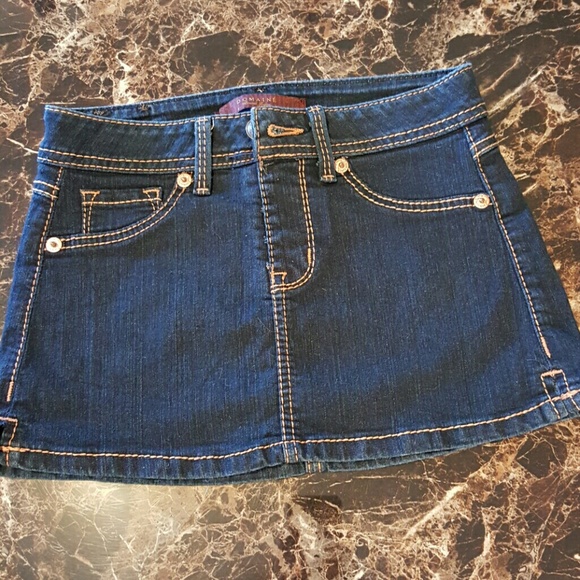 Denim skirt worn once