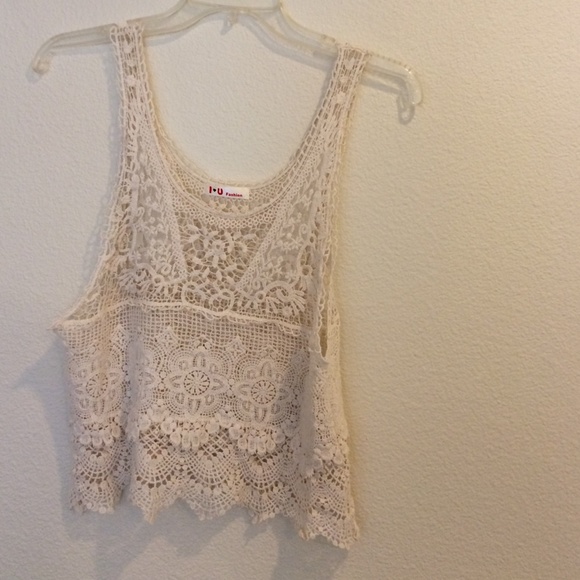Crochet top. NWOT