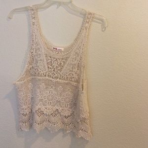Crochet top. NWOT