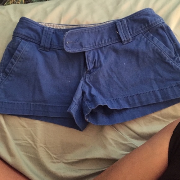 Blue shorts