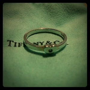 Tiffany and co sterling silver heart ring