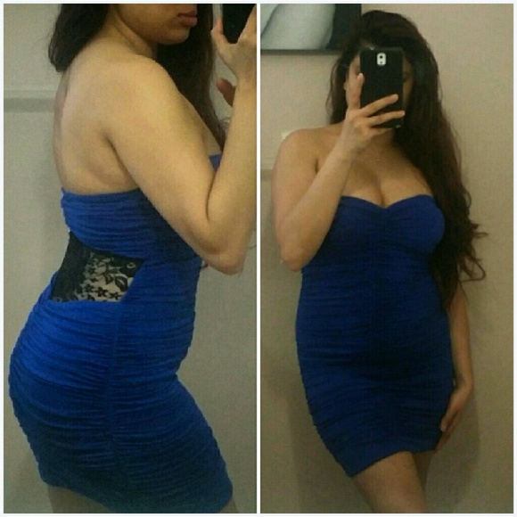 Forever 21 Dresses & Skirts - 🍁• Forever 21 Strapless Lace Dress •