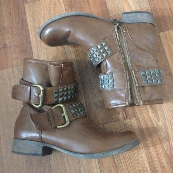 Shoes - Studded Booties