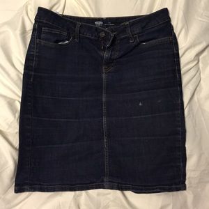 Denim skirt