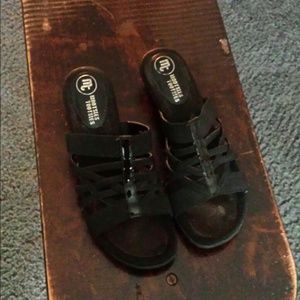 Black sandals