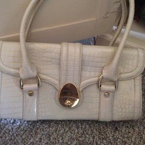 Beige handbag