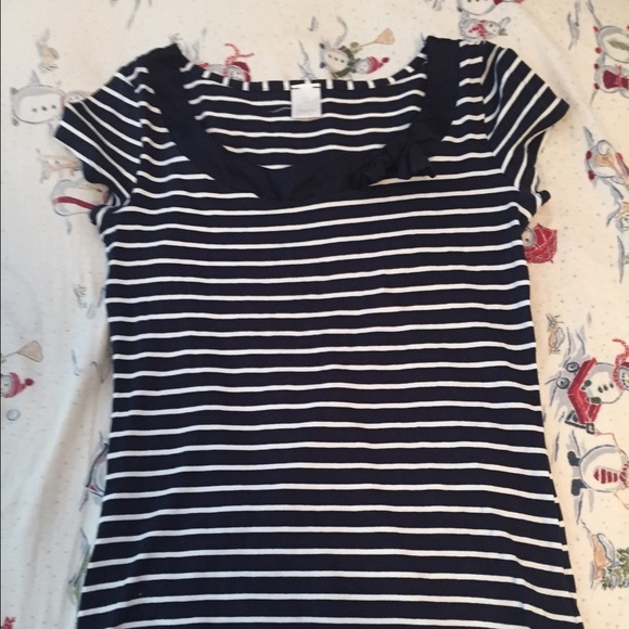 Blue striped shirt from Paris (camieu)
