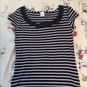 Blue striped shirt from Paris (camieu)